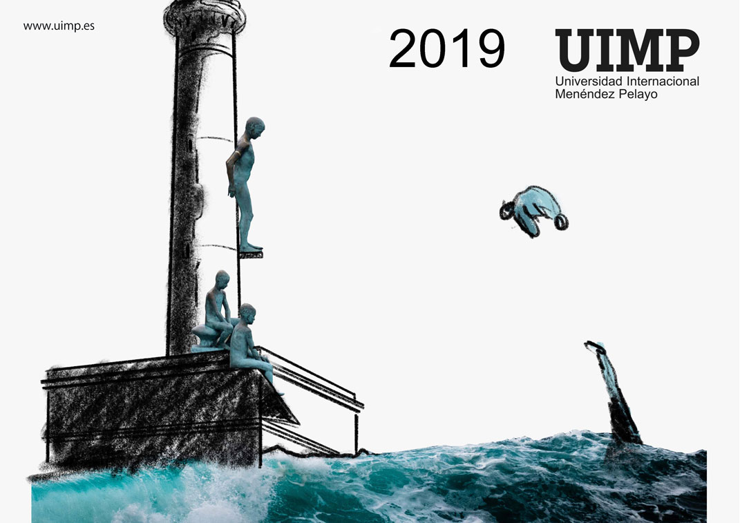 Cartel de los Cursos de verano de la UIMP 2019