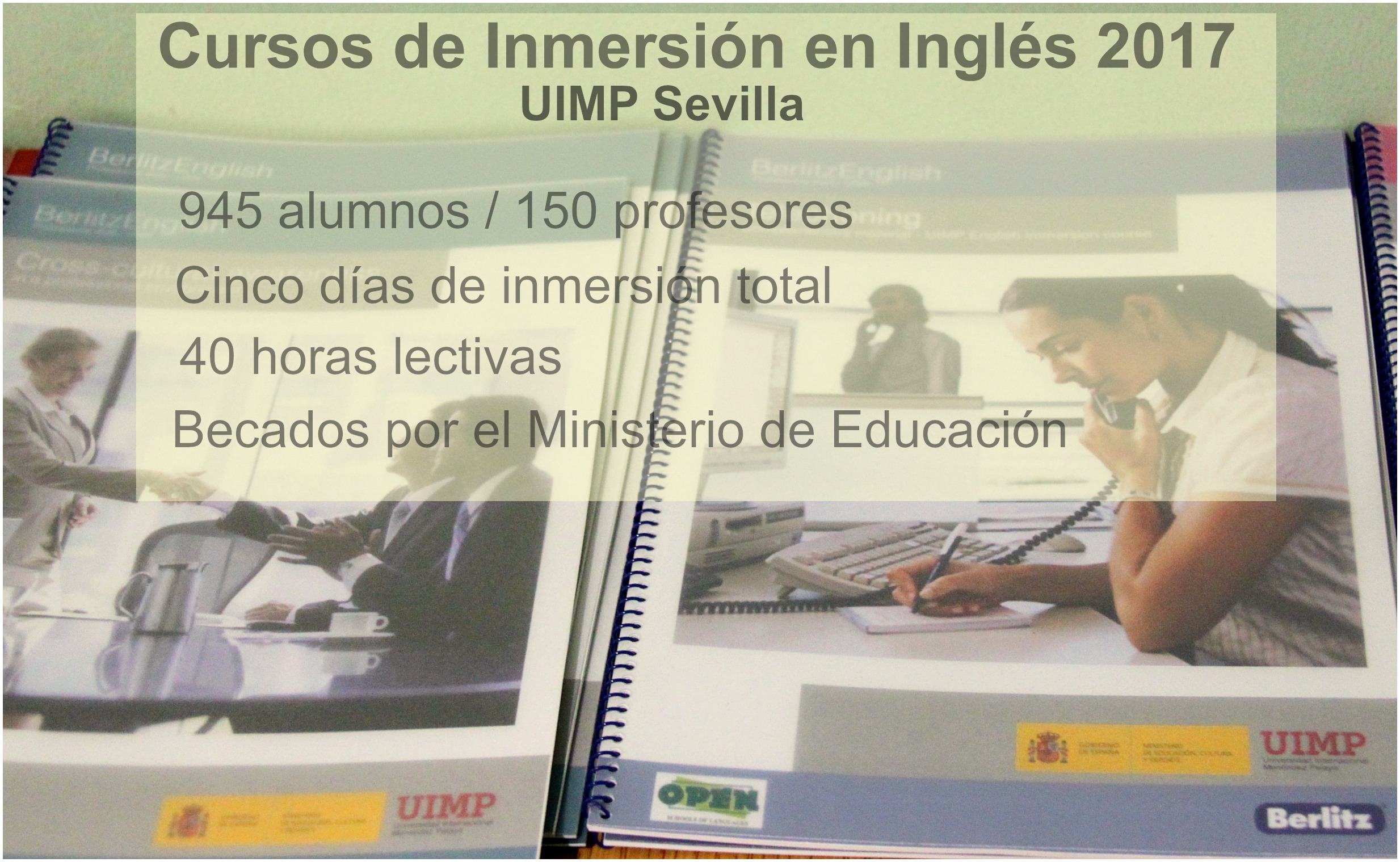Curso Inmersión Inglés UIMP Sevilla 2 jun 2017