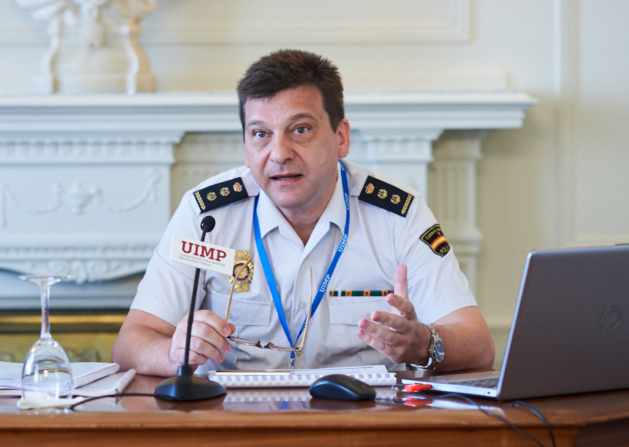 06/08/2019  SANTANDER uimp Gestión de fronteras y derechos humanos: protección de los grupos vulnerables  Fernando Alonso Avilés, Comisario, Jefe de la Unidad Central de Fronteras (UCF)  FOTO: JUAN MANUEL SERRANO ARCE