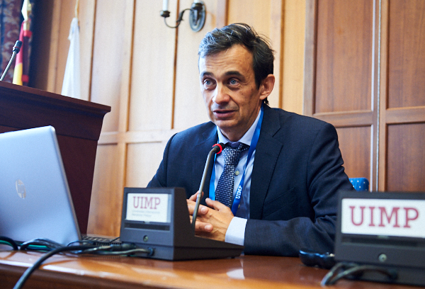 09/07/2019  SANTANDER UIMP Innovación, tecnología, geopolítica y defensa   Federico Ruiz, jefe de programa del Observatorio Nacional 5G.  FOTO: JUAN MANUEL SERRANO ARCE