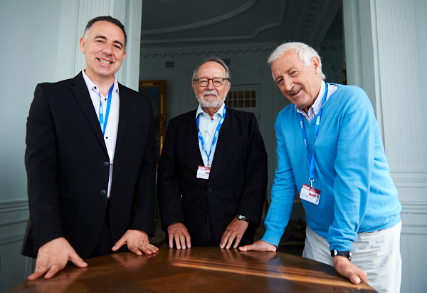 24/07/2019  SANTANDER UIMP XVIII Escuela de Psicología «José Germain». Psicología y sexualidad  Félix López Sánchez: catedrático emérito de Psicología de la Sexualidad de la universidad de Salamanca; José Ignacio Baile: Profesor titular de Psicología de la Universidad a Distancia de Madrid; Helio Carpintero: Director del curso Psicología y Sexualidad.  FOTO: JUAN MANUEL SERRANO ARCE