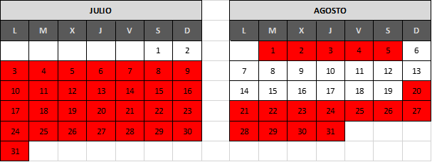 calendario alojamiento 2