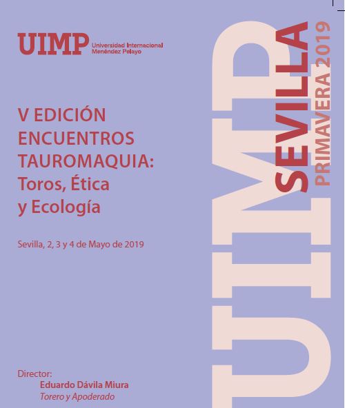 Programa Encuentros tauromaquia, UIMP Sevilla
