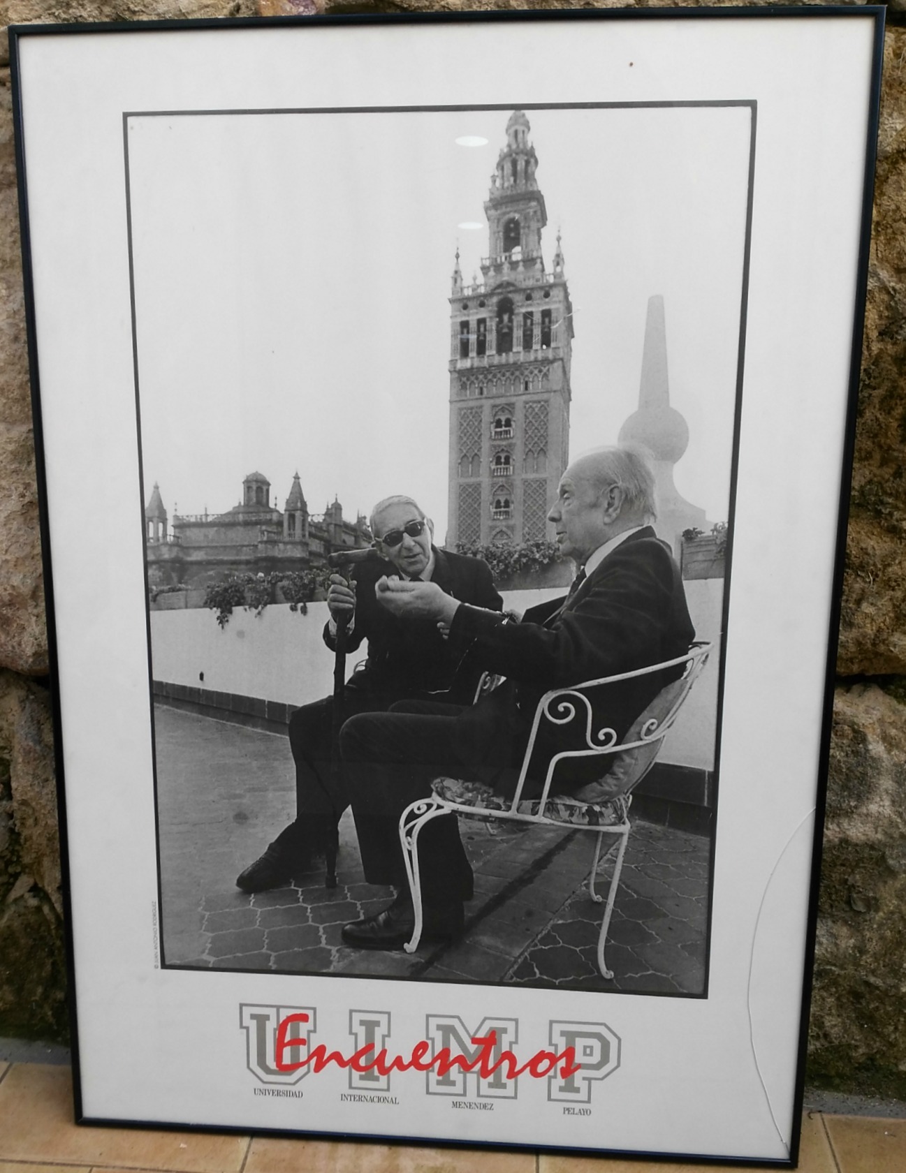 Cartel UIMP Sevilla 1984 Fotografo Juan Antonio Rodríguez