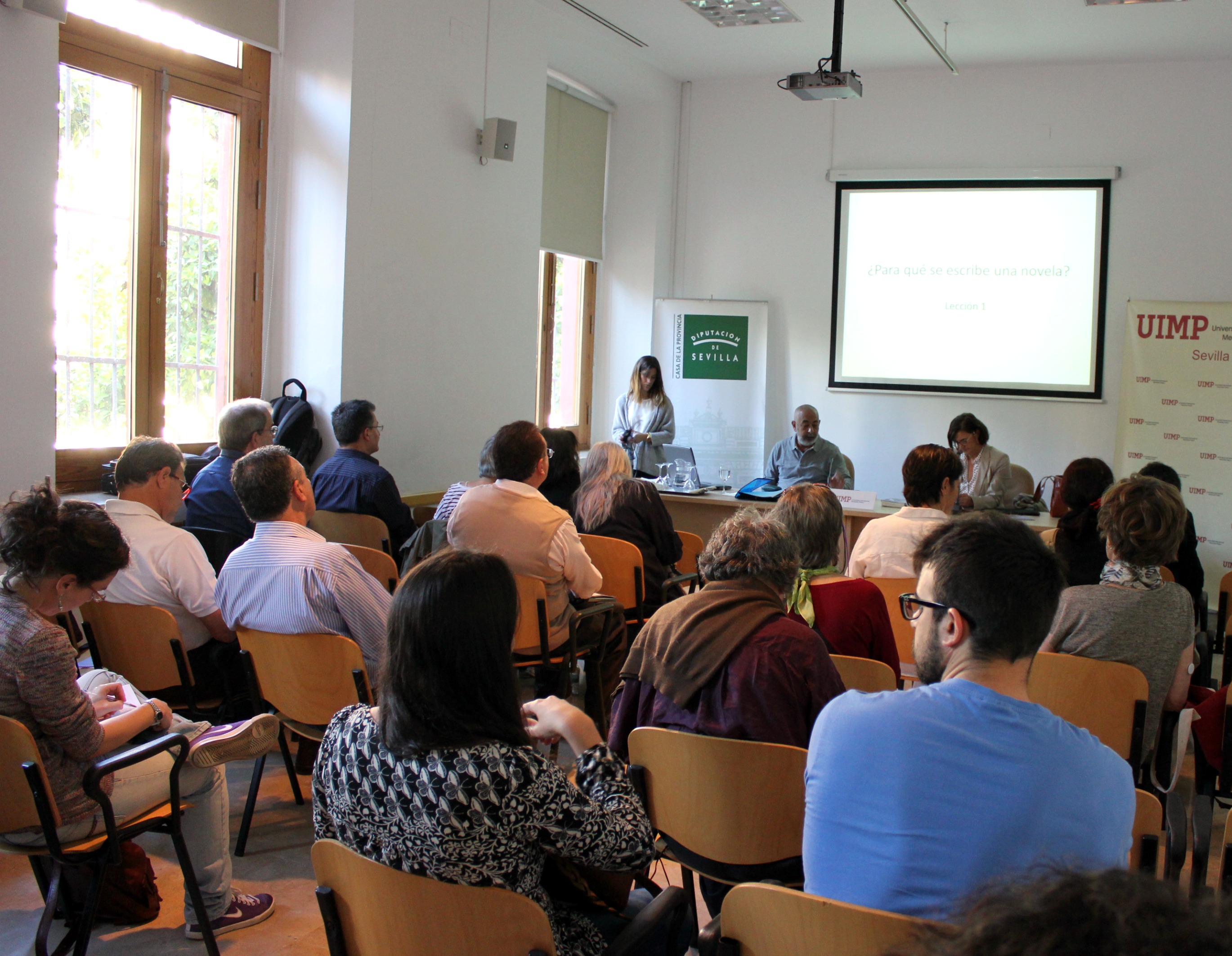 Curso Para qué se escribe una novela UIMP Sevilla Leonardo Padura 003