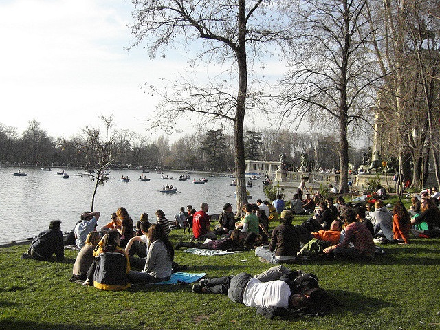 Jovenes en el parque 1