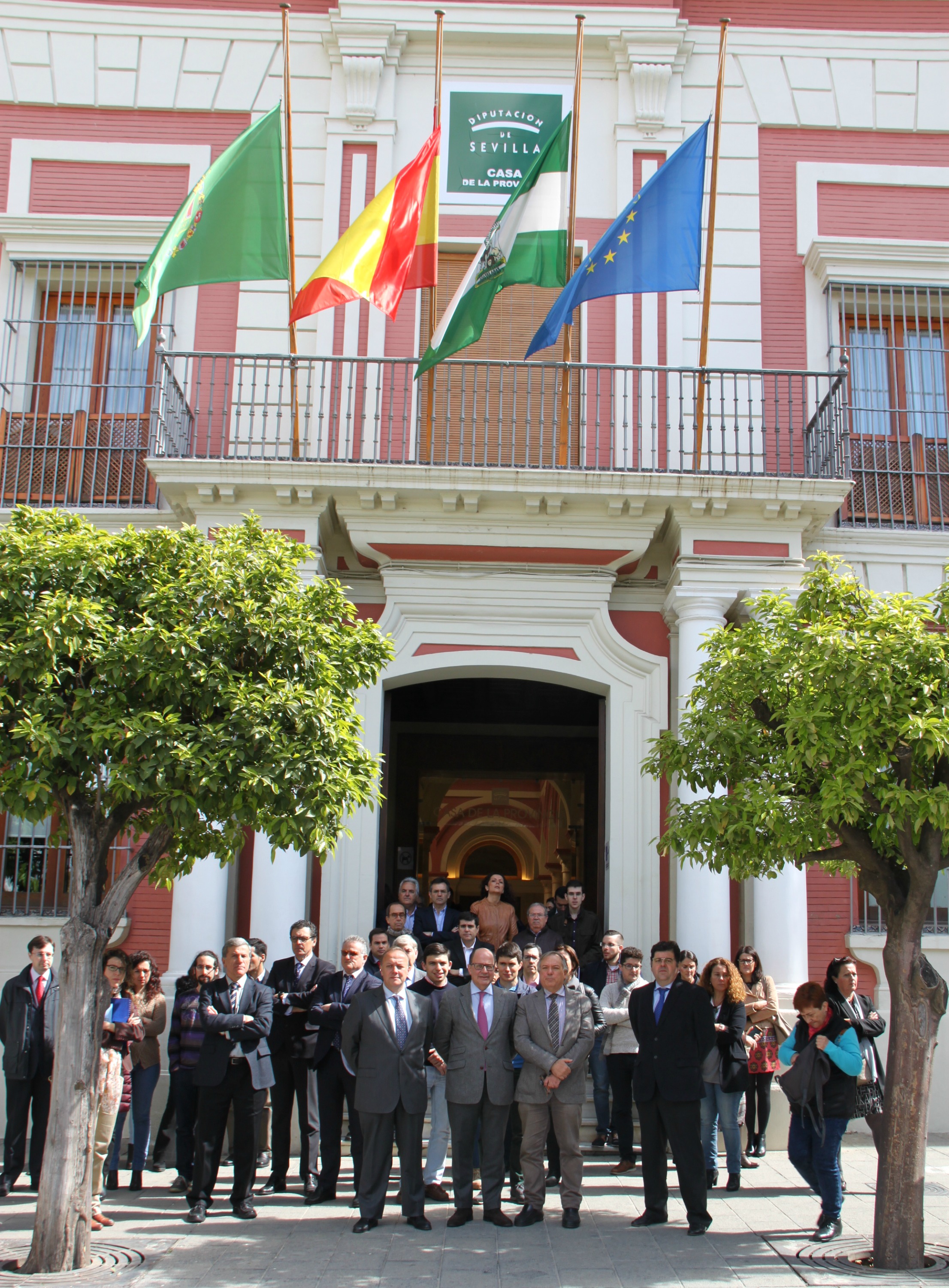 Minuto silencio Ataques Londres 2017 UIMP Endesa Casa de la Provincia Sevilla 