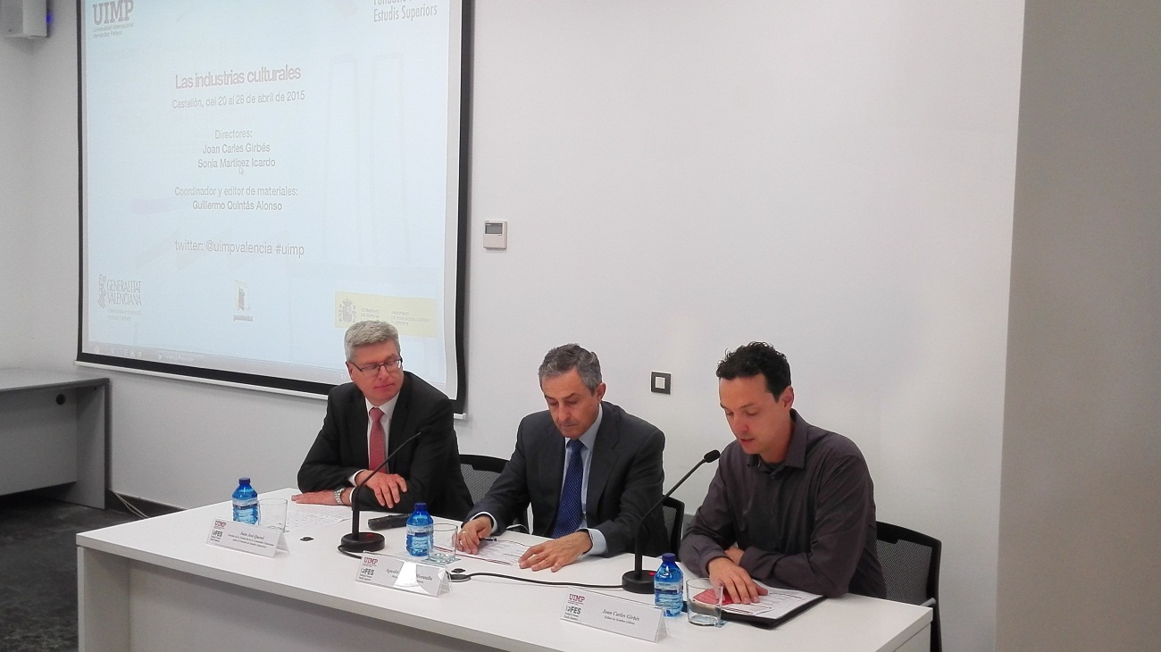 Se inaugura el curso sobre la industria cultural en Castellón